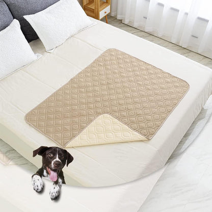 Waterproof Dog Bed Cover Pet Blanket for Furniture Bed Couch Sofa Reversible - Colors A