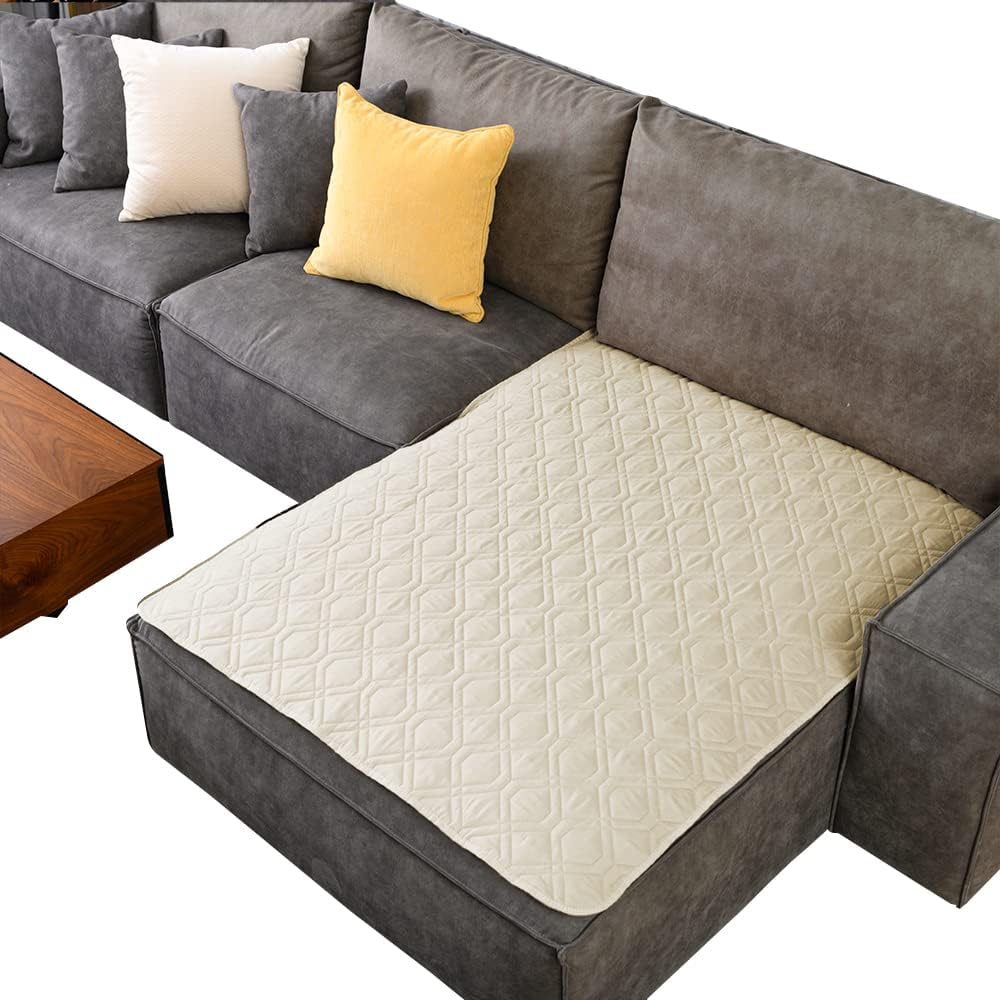 Waterproof Dog Bed Cover Pet Blanket for Furniture Bed Couch Sofa Reversible - Colors A