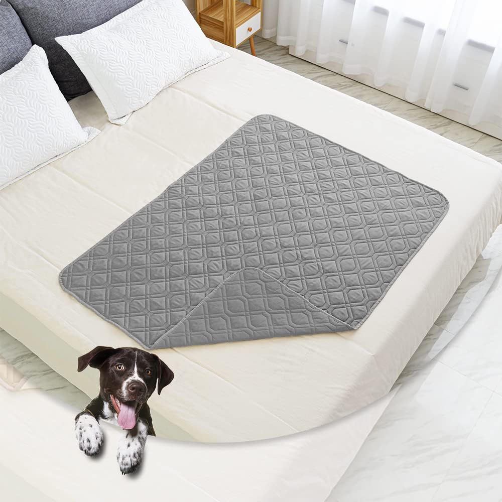 Waterproof Dog Bed Cover Pet Blanket for Furniture Bed Couch Sofa Reversible - Colors A