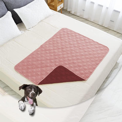 Waterproof Dog Bed Cover Pet Blanket for Furniture Bed Couch Sofa Reversible - Colors A