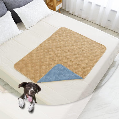 Waterproof Dog Bed Cover Pet Blanket for Furniture Bed Couch Sofa Reversible - Colors A