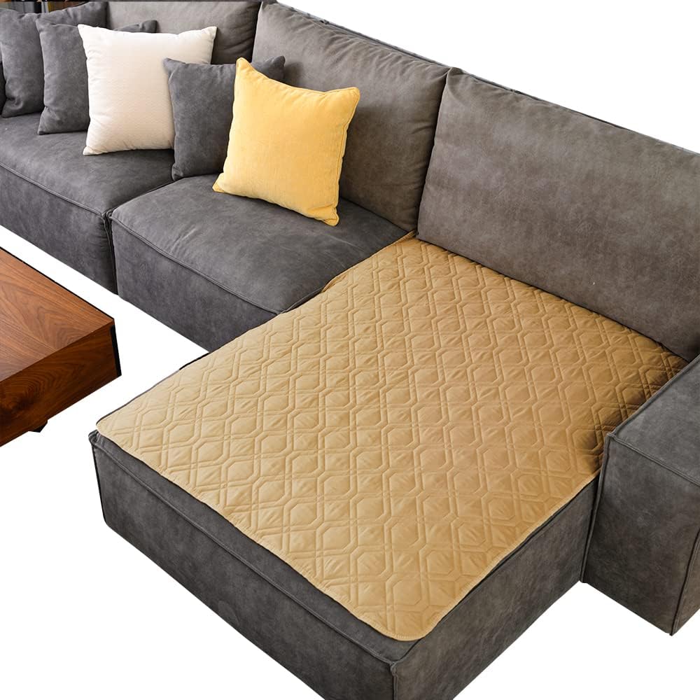 Waterproof Dog Bed Cover Pet Blanket for Furniture Bed Couch Sofa Reversible - Colors A
