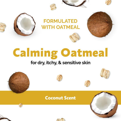 Oatmeal Dog Shampoo for Itchy Skin, Oatmeal Dog Shampoo Sensitive Skin,16oz