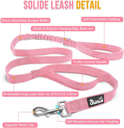 No Pull Dog Harness and Leash Set, Soft Padded for Large Medium Dog
