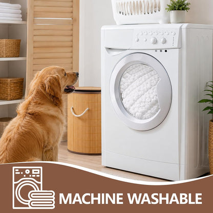 Couch Cover for Dogs Washable, Non Slip Soft Cozy Brown