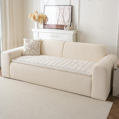 Couch Cover for Dogs Washable, Non Slip Soft Cozy Brown