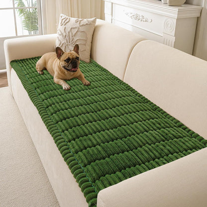 Couch Cover for Dogs Washable, Non Slip Soft Cozy Brown