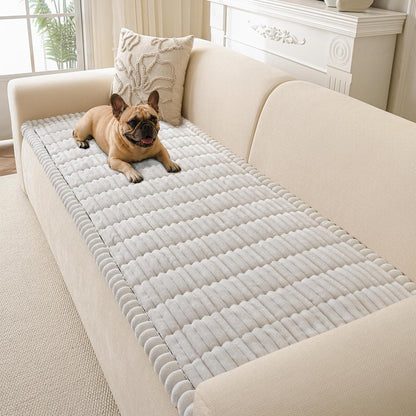 Couch Cover for Dogs Washable, Non Slip Soft Cozy Brown