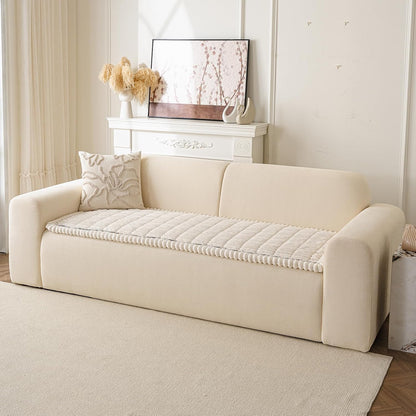 Couch Cover for Dogs Washable, Non Slip Soft Cozy Brown