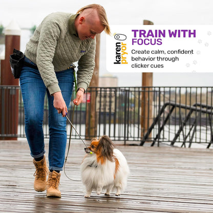 Terry Ryan Clik Stik by Karen Pryor – All-in-One Retractable Target Stick & Dog Clicker for Effective Pet Training, Telescopes 6-23 Inch, Includes Expert Training Guide, Durable & Easy to Use