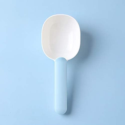 Pet Food Scoop with Bag Clip, Dog Cat Food Measuring Spoon, Anti-Spill Deep Design, Durable ABS Material, Multi-Color Option, Easy to Clean (A2)