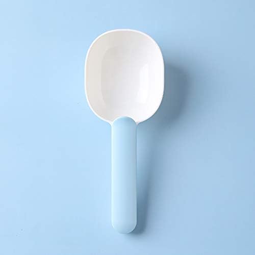 Pet Food Scoop with Bag Clip, Dog Cat Food Measuring Spoon, Anti-Spill Deep Design, Durable ABS Material, Multi-Color Option, Easy to Clean (A2)