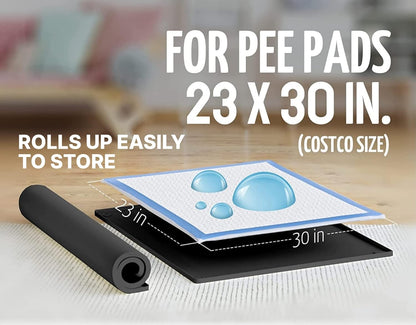 Dog Pee Pad Holder Tray Fits for 28” x 30” Pee Pads - 1 Pack - Grey