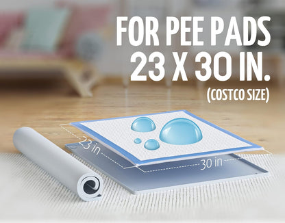 Dog Pee Pad Holder Tray Fits for 28” x 30” Pee Pads - 1 Pack - Grey