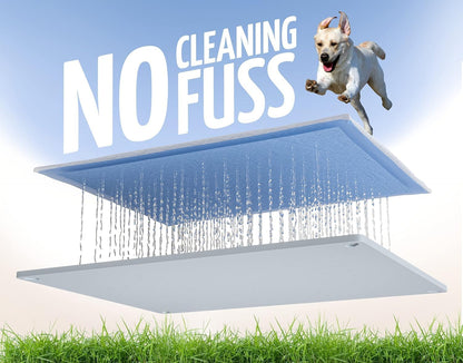 Dog Pee Pad Holder Tray Fits for 28” x 30” Pee Pads - 1 Pack - Grey