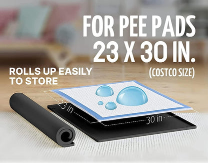 Dog Pee Pad Holder Tray Fits for 28” x 30” Pee Pads - 1 Pack - Grey