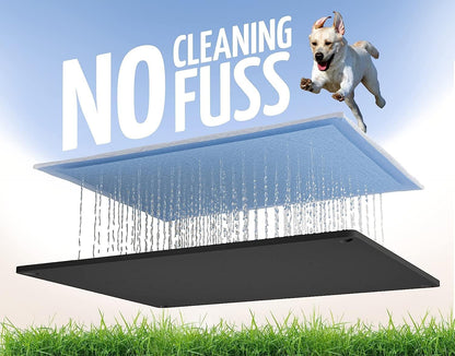 Dog Pee Pad Holder Tray Fits for 28” x 30” Pee Pads - 1 Pack - Grey