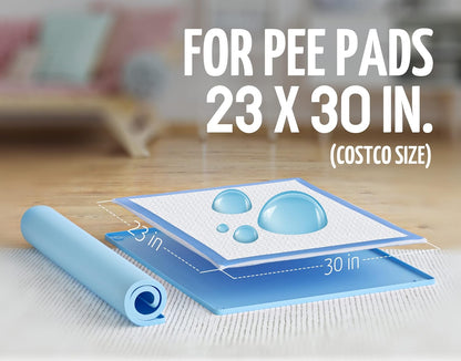 Dog Pee Pad Holder Tray Fits for 28” x 30” Pee Pads - 1 Pack - Grey