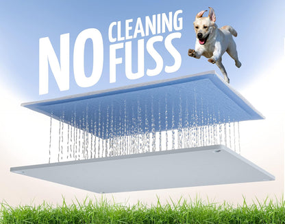 Dog Pee Pad Holder Tray Fits for 28” x 30” Pee Pads - 1 Pack - Grey