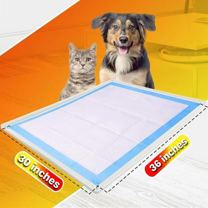 Dog Pee Pad Holder Tray Fits for 28” x 30” Pee Pads - 1 Pack - Grey