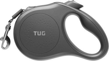 Quest Retractable Dog Leash | 360° Tangle-Free | 16 ft Tape (S, Cream)