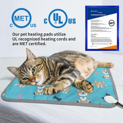 GOLOPET Large Dog Heating Pad 34x21in with Normally Open Function