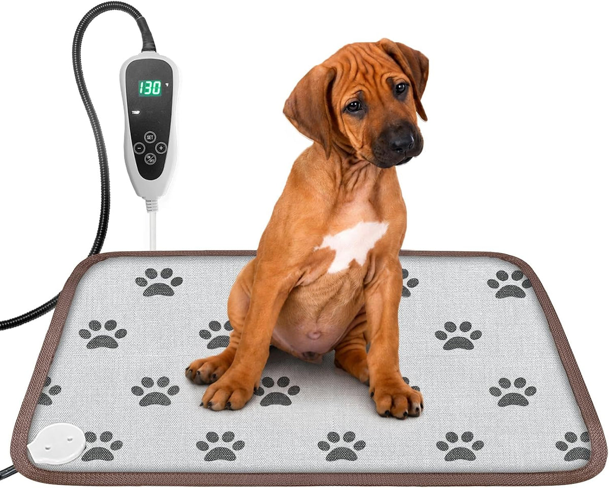 GOLOPET Large Dog Heating Pad 34x21in with Normally Open Function