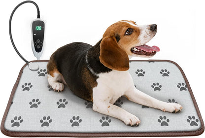 GOLOPET Large Dog Heating Pad 34x21in with Normally Open Function