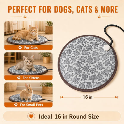 GOLOPET Large Dog Heating Pad 34x21in with Normally Open Function