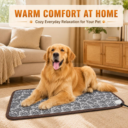GOLOPET Large Dog Heating Pad 34x21in with Normally Open Function
