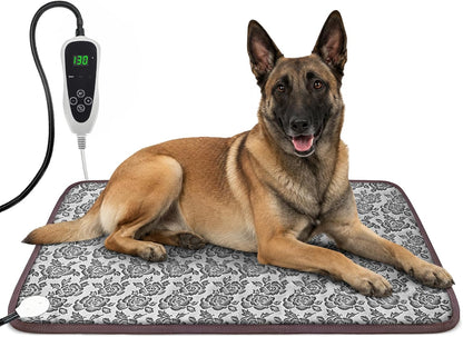 GOLOPET Large Dog Heating Pad 34x21in with Normally Open Function