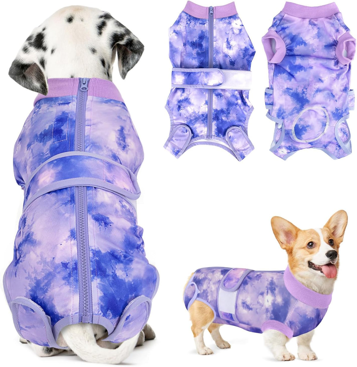 Recovery Suit for Dogs, Spay Neuter Surgery Suit Onesie Female Male