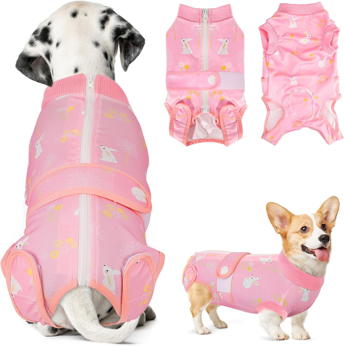 Recovery Suit for Dogs, Spay Neuter Surgery Suit Onesie Female Male