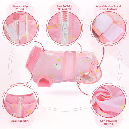 Recovery Suit for Dogs, Spay Neuter Surgery Suit Onesie Female Male