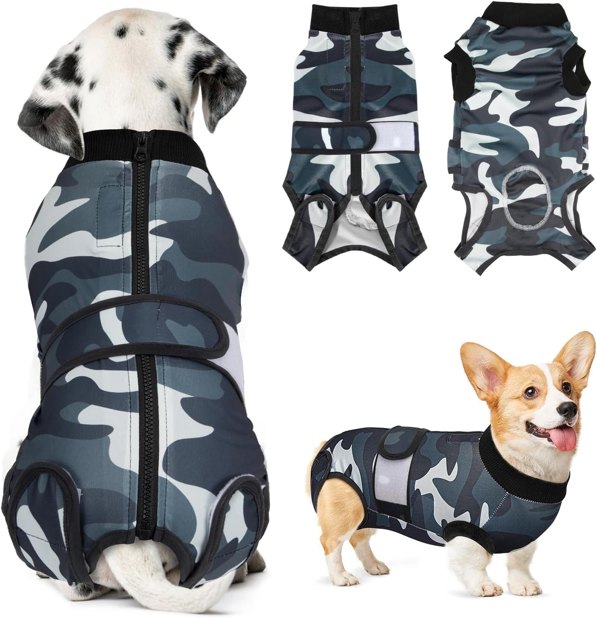 Recovery Suit for Dogs, Spay Neuter Surgery Suit Onesie Female Male