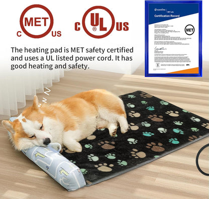 GOLOPET Large Dog Heating Pad 36x24 in with Normally Open Function