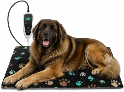 GOLOPET Large Dog Heating Pad 36x24 in with Normally Open Function