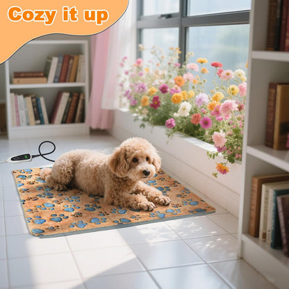 GOLOPET Large Dog Heating Pad 36x24 in with Normally Open Function