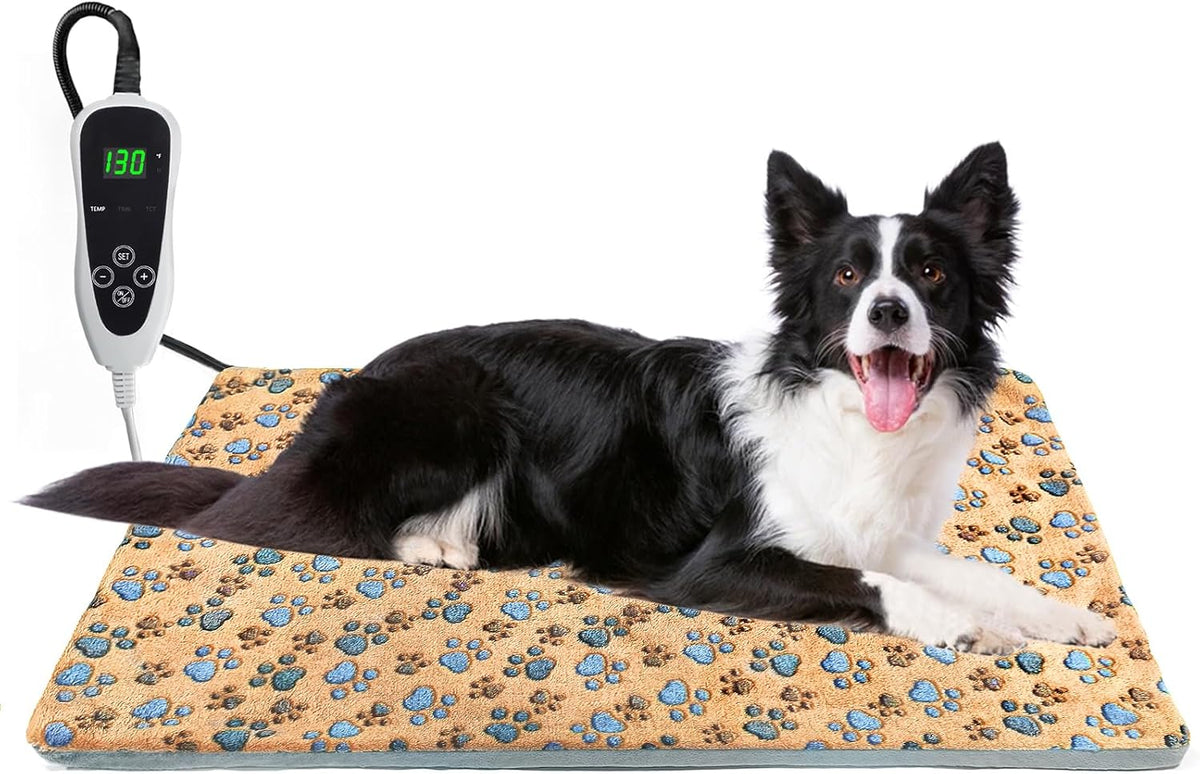 GOLOPET Large Dog Heating Pad 36x24 in with Normally Open Function