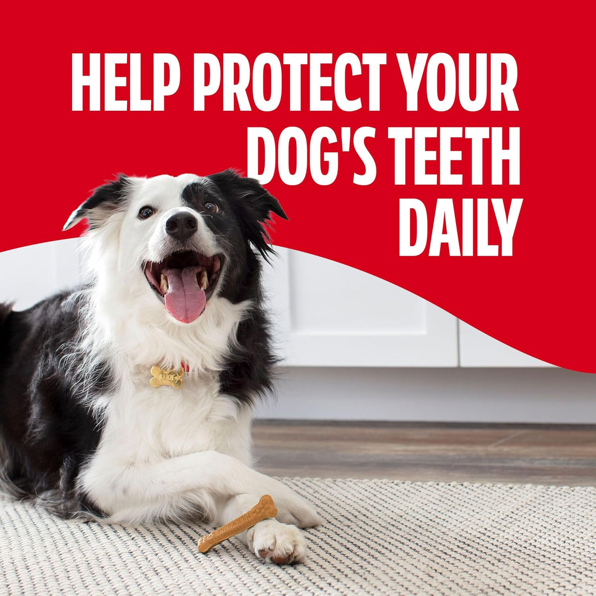 Milk-Bone Brushing Chews Large Daily Dental Dog Treats, 33.7 oz Bag