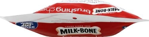 Milk-Bone Brushing Chews Large Daily Dental Dog Treats, 33.7 oz Bag