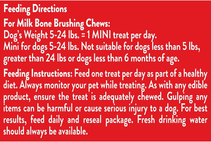 Milk-Bone Brushing Chews Large Daily Dental Dog Treats, 33.7 oz Bag