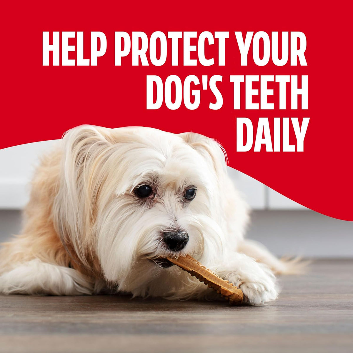 Milk-Bone Brushing Chews Large Daily Dental Dog Treats, 33.7 oz Bag