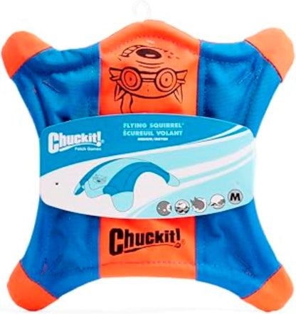 ! Flying Squirrel Canvas Fetch Dog Toy, Medium, 9.5in, for Water