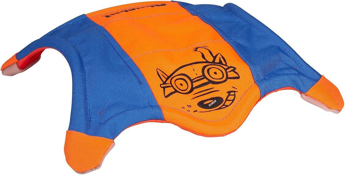 ! Flying Squirrel Canvas Fetch Dog Toy, Medium, 9.5in, for Water