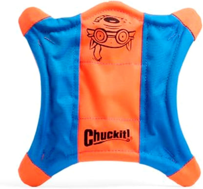 ! Flying Squirrel Canvas Fetch Dog Toy, Medium, 9.5in, for Water