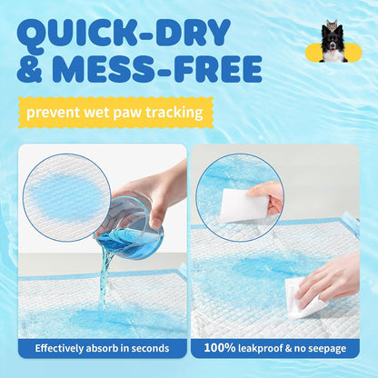 Puppy Pads for Dogs, 34 x 28 in, 6-Layer, Leak-Proof