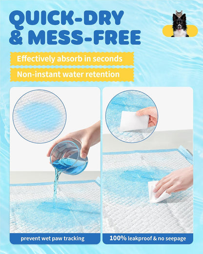 Puppy Pads for Dogs, 34 x 28 in, 6-Layer, Leak-Proof