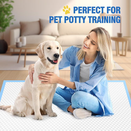 Extra Large Puppy Pads | 30x26 Inch XL Potty Pads for Dogs | Super Absorbent Disposable Dog Pads Heavy Duty | Piddle Pads for Pet Training