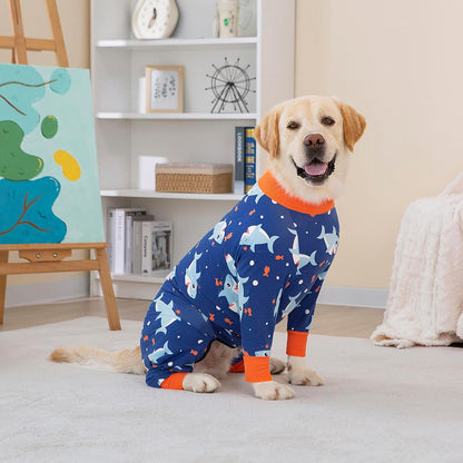Dog Recovery Suit After Surgery Female Male, Medium Large Dog Neuter Shirt Cone Alternatives Prevent Licking Surgical Onesies (Strawberry, 3XL)